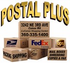 Postal Plus, Camas WA